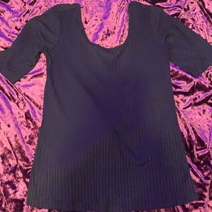 Striped textured dress shirt